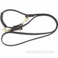 Leather Dog Leash Comes with Two Loops